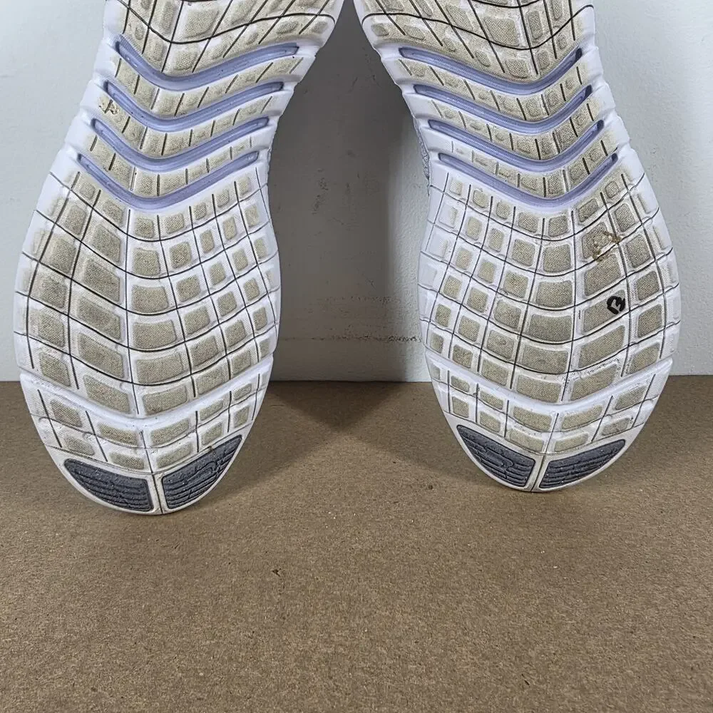 Nike Free Rn 5.0 Pure Platinum Womens Gray Silver White Size 10 Running Shoes